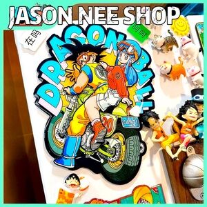 Christmas Gift Choices Dragon Ball Z Big Motorcycle fridge magnet Big Size